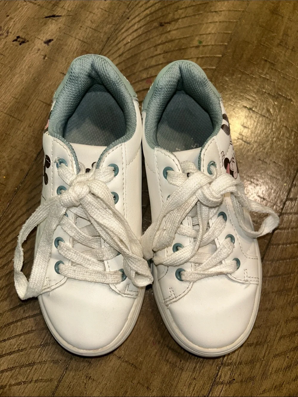 Kids Disney Mickey Mouse and Minnie Mouse sneakers size 11 toddler